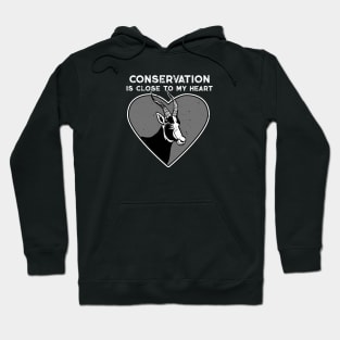 Bontebok Conservation Heart Hoodie